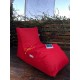 Atelier del Sofa Bean Bag Daybed - Red Red