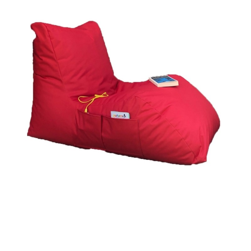 Atelier del Sofa Bean Bag Daybed - Red Red