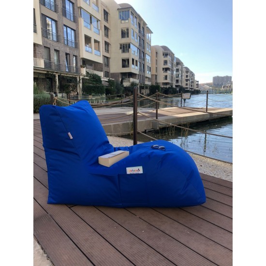 Bean Bag Daybed - Blue Blue Bean Bag Daybed - Blue Blue