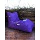 Bean Bag Daybed - Purple Purple Bean Bag Daybed - Purple Purple