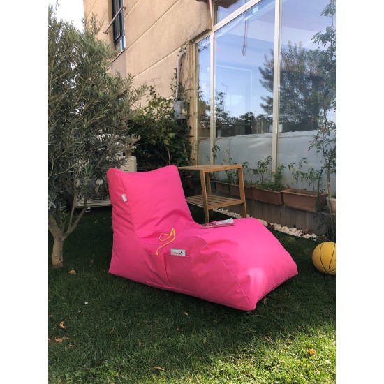 Atelier del Sofa Bean Bag Daybed - Pink Pink