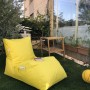 Bean Bag Daybed - Yellow Yellow