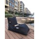 Πουφ Daybed 60x220x75εκ - Black