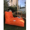 Atelier del Sofa Bean Bag Daybed - Orange Orange