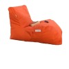 Atelier del Sofa Bean Bag Daybed - Orange Orange