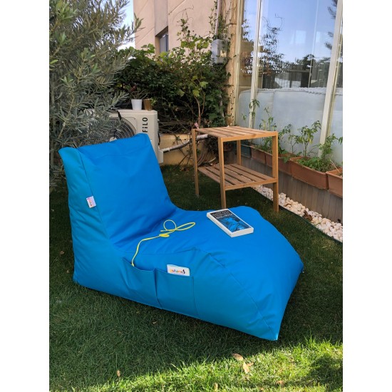 Bean Bag Daybed - Turquoise Turquoise Bean Bag Daybed - Turquoise Turquoise
