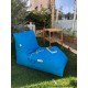 Bean Bag Daybed - Turquoise Turquoise Bean Bag Daybed - Turquoise Turquoise