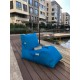 Bean Bag Daybed - Turquoise Turquoise Bean Bag Daybed - Turquoise Turquoise