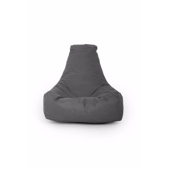 Bean Bag Large - Grey Grey Atelier del Sofa Bean Bag Large - Grey Grey