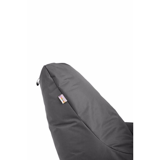 Bean Bag Large - Grey Grey Atelier del Sofa Bean Bag Large - Grey Grey