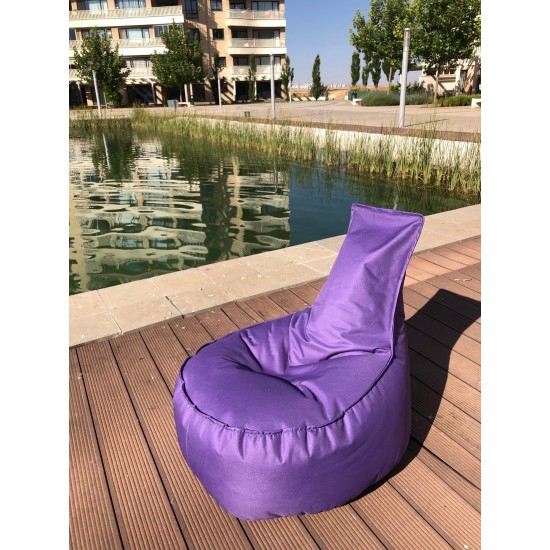 Bean Bag Aktif - Purple Purple Atelier del Sofa Bean Bag Aktif - Purple Purple