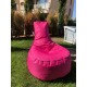 Bean Bag Aktif - Pink Pink Atelier del Sofa Bean Bag Aktif - Pink Pink