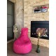 Bean Bag Aktif - Pink Pink Atelier del Sofa Bean Bag Aktif - Pink Pink