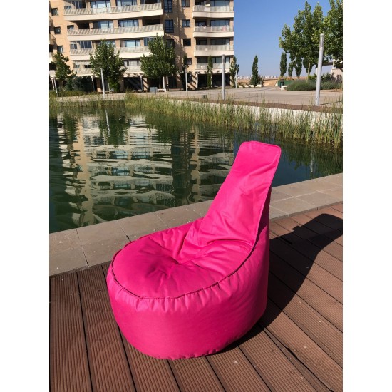Bean Bag Aktif - Pink Pink Atelier del Sofa Bean Bag Aktif - Pink Pink