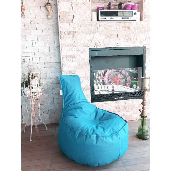 Bean Bag Aktif - Turquoise Turquoise Atelier del Sofa Bean Bag Aktif - Turquoise Turquoise