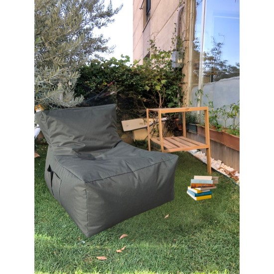 Bean Bag Xxl Sedir - Grey Grey Bean Bag Xxl Sedir - Grey Grey