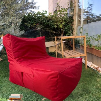 Bean Bag Xxl Sedir - Red Red