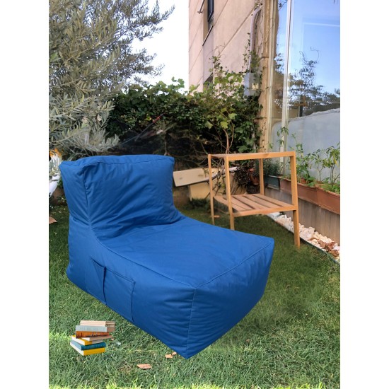 Bean Bag Xxl Sedir - Blue Blue Bean Bag Xxl Sedir - Blue Blue
