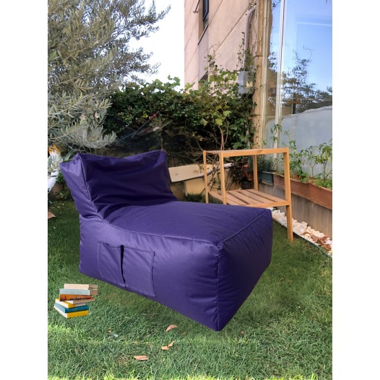 Bean Bag Xxl Sedir - Purple Purple Bean Bag Xxl Sedir - Purple Purple