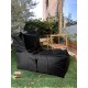 Bean Bag Xxl Sedir - Black Black Bean Bag Xxl Sedir - Black Black