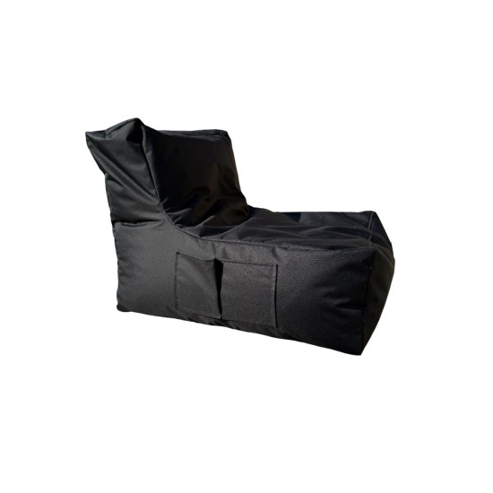 Bean Bag Xxl Sedir - Black Black Bean Bag Xxl Sedir - Black Black