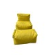 Bean Bag Set (2 Pieces) Xxl Sedir - Yellow Yellow Bean Bag Set (2 Pieces) Xxl Sedir - Yellow Yellow