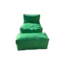 Bean Bag Set (2 Pieces) Xxl Sedir - Green Green