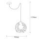 Chandelier Fellini - MR - 896 Black Opviq Chandelier Fellini - MR - 896 Black