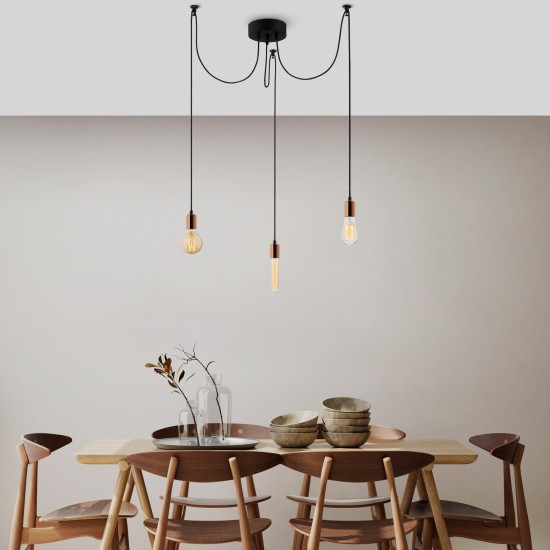 Chandelier Kabluni - MR - 915 Copper Chandelier Kabluni - MR - 915 Copper