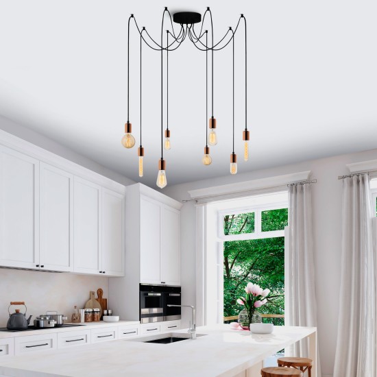 Chandelier Kabluni - MR - 917 Copper