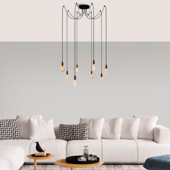 Chandelier Kabluni - MR - 917 Copper