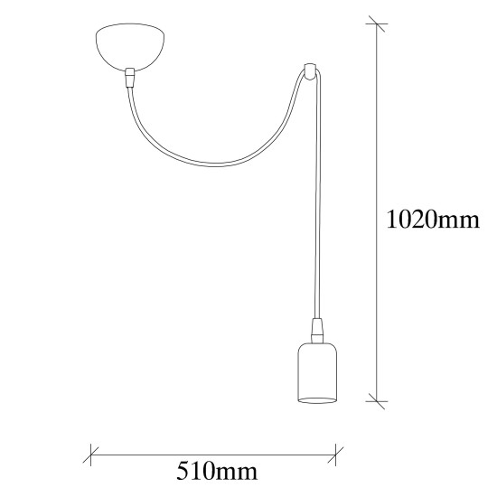 Chandelier Kabluni - MR - 925 Black Chandelier Kabluni - MR - 925 Black