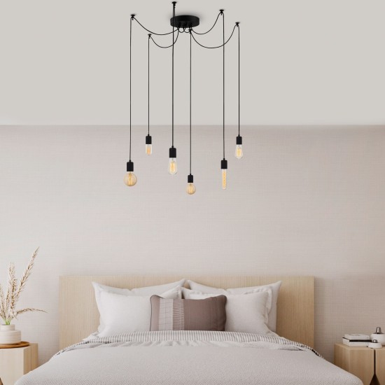 Chandelier Kabluni - MR - 928 Black
