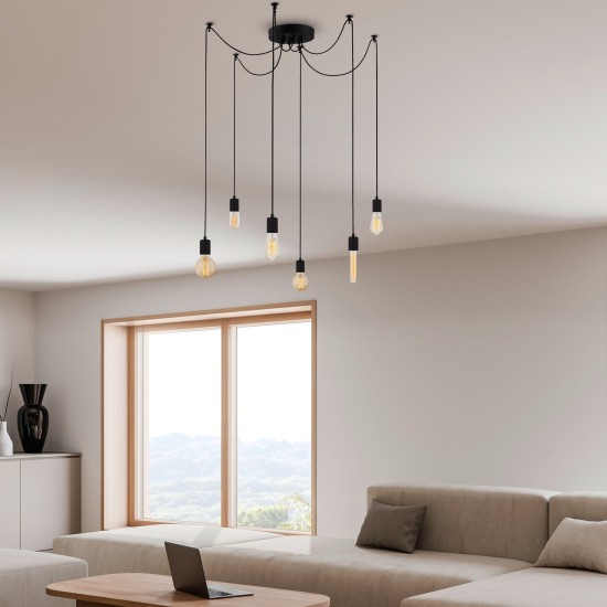 Chandelier Kabluni - MR - 928 Black