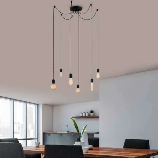 Chandelier Kabluni - MR - 928 Black