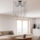 Chandelier Kabluni - MR - 931 Black Chandelier Kabluni - MR - 931 Black