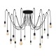 Chandelier Kabluni - MR - 931 Black Chandelier Kabluni - MR - 931 Black