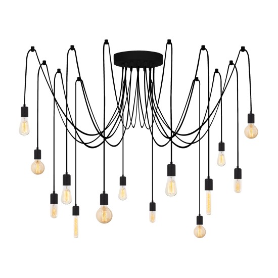 Chandelier Kabluni - MR - 931 Black Chandelier Kabluni - MR - 931 Black
