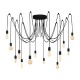Chandelier Kabluni - MR - 931 Black Chandelier Kabluni - MR - 931 Black