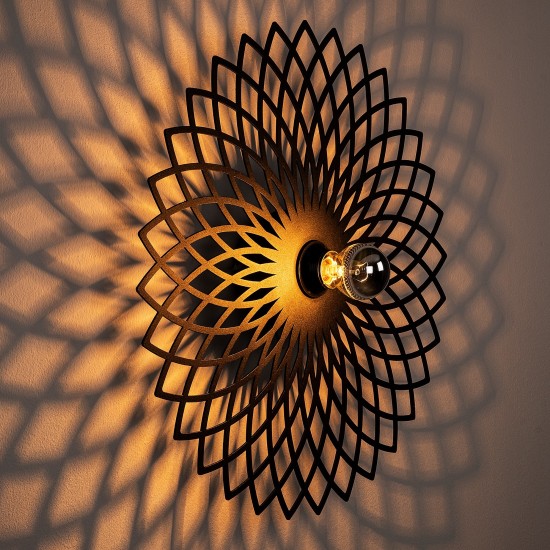 Wall Lamp Fellini - MR - 987 Black Opviq Wall Lamp Fellini - MR - 987 Black