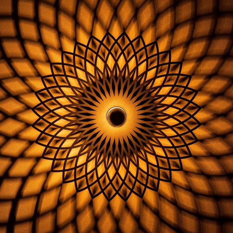 Opviq Wall Lamp Fellini - MR - 987 Black