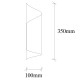 Opviq Wall Lamp Sivani - MR - 838 Black