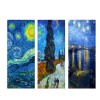 Wallxpert Decorative MDF Painting (3 Pieces) MDF0074 Multicolor