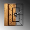 Wallxpert Decorative Wooden Wall Clock Wooden Clock 37 Light Walnut
Black