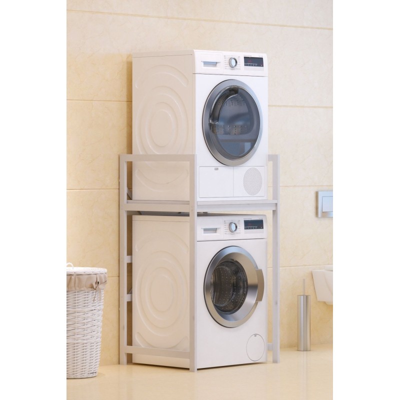 Washing Machine Cabinet C7 - White White