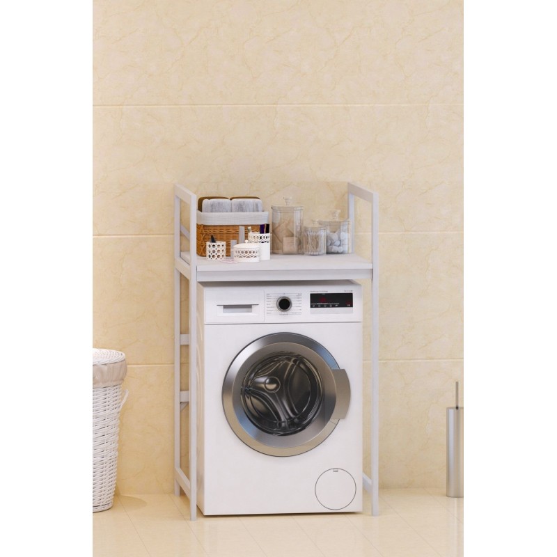Washing Machine Cabinet C7 - White White