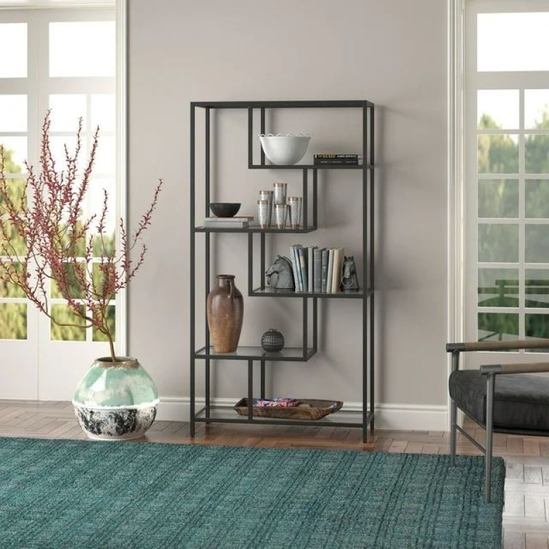 Bookshelf By-30 - Black, Transparent Black
Tranparent