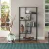 Bookshelf By-30 - Black, Transparent Black
Tranparent