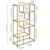 Bookshelf By-30 - Gold, Transparent Gold
Tranparent