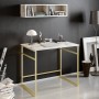 Study Desk Gama - White, Gold White
Gold